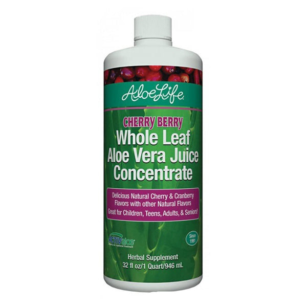 Aloe Life Cherry Berry Whole Leaf Aloe Juice Concentrate-AlchePharma