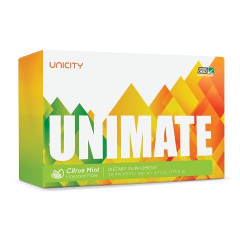 Unicity Unimate Citrus Mint 30-Day Supply