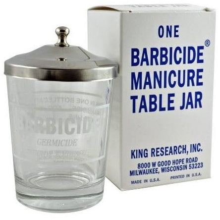 Barbicide Manicure Table Jar