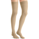 JOBST® Opaque Sensitive Women's 15-20 mmHg Thigh High, Natural