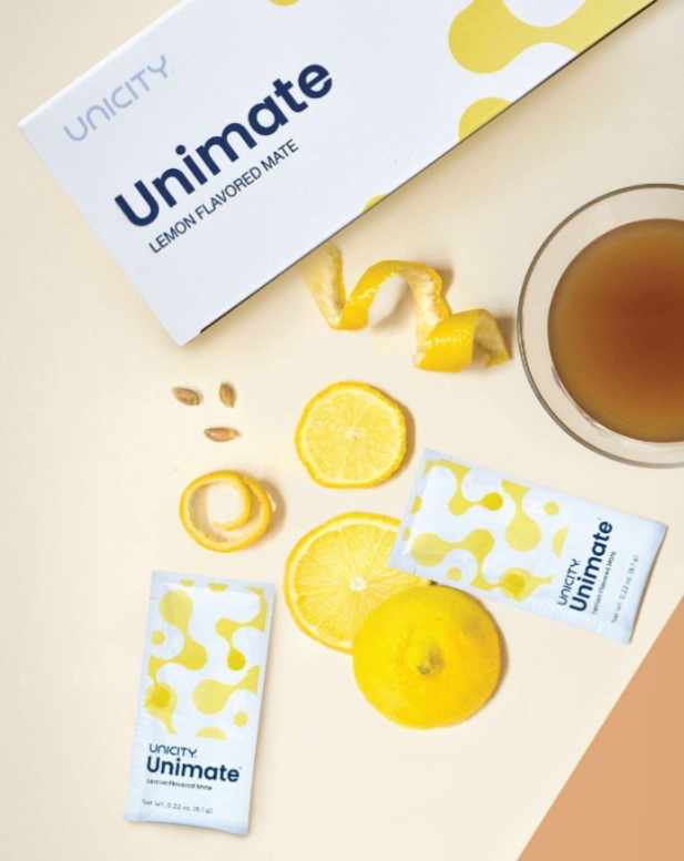 Unicity Unimate Lemon 30-Day Supply - Buy 1 Get 1 Free