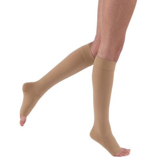 JOBST® Relief 15-20 mmHg OPEN TOE Knee High, Beige