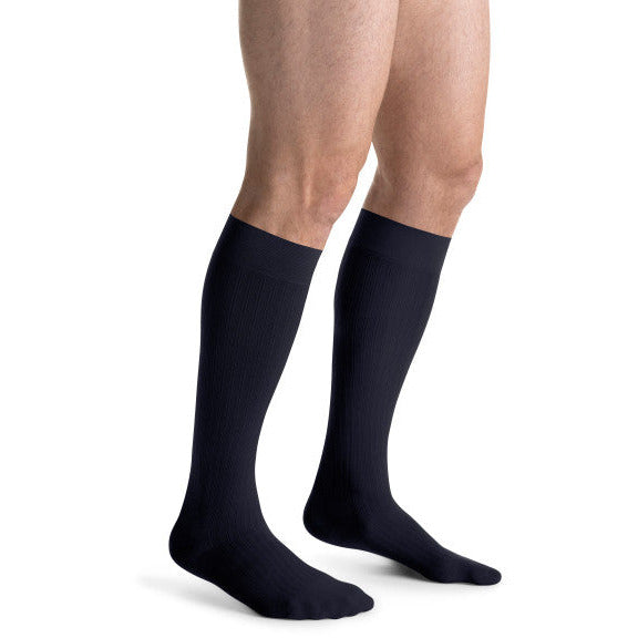 JOBST® forMen Ambition SoftFit 20-30 mmHg Knee High, Navy