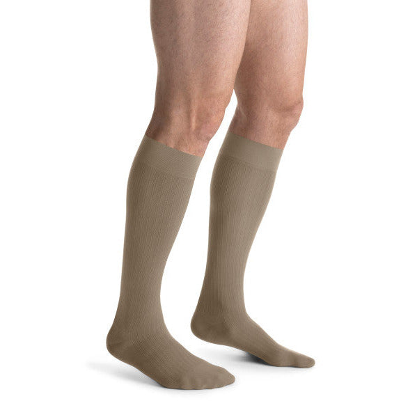 JOBST® forMen Ambition SoftFit 20-30 mmHg Knee High, Khaki