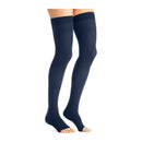 JOBST® Opaque Women's Thigh High 20-30 mmHg, Open Toe, Maternity, Navy