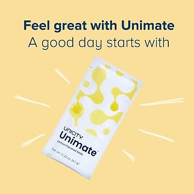 Unicity Unimate Lemon 30-Day Supply - Buy 1 Get 1 Free