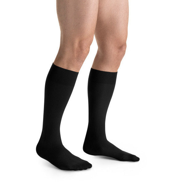 JOBST® forMen Casual 20-30 mmHg Knee High, Black