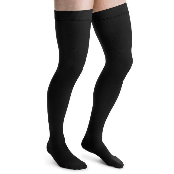 JOBST® forMen 30-40 mmHg Thigh High, Black