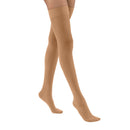 JOBST® UltraSheer Women's 20-30 mmHg Thigh High w/ Silicone Dot Top Band, Sun Bronze